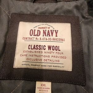 Old Navy Classic Wool Jacket XXL